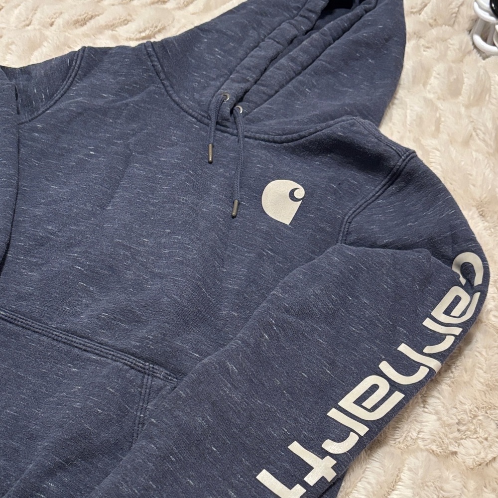 Carhartt Navy Hoodie Sweater